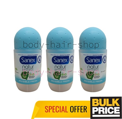 Sanex invisible déodorant - sanex,