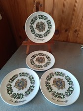 Gien 4 assiettes à Fromage GIEN 19 Cm GIEN