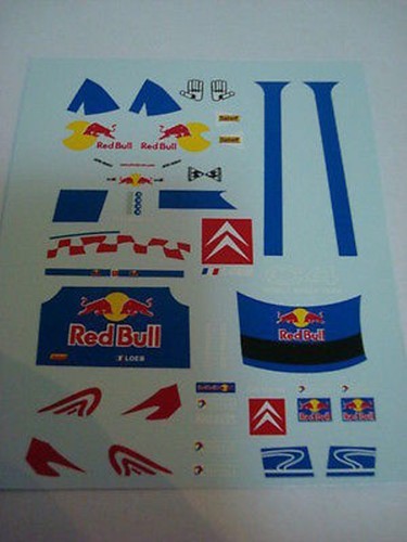 Decals kit sebastian loeb - 1/18,