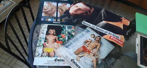 Eminence slip homme publicite - homme,
