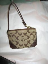 Coach Wristlet Jacquard