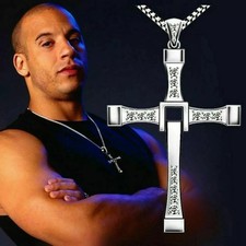 Collier Croix Acier Inoxydable