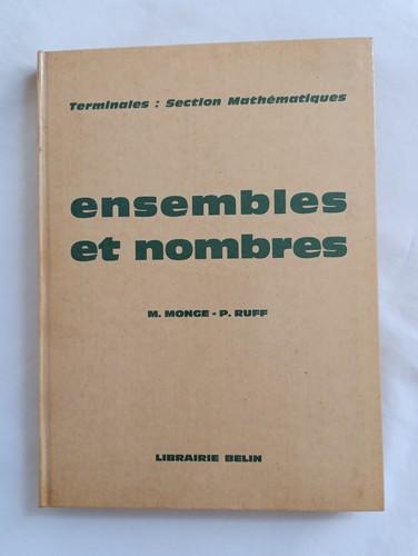 Ensembles nombres - et,