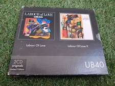 BOX 2 CD ALBUM UB40 – Labour Of Love + Labour Of Love II / LIMITED EDITION