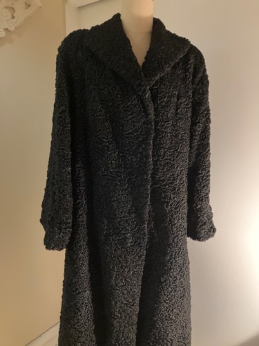 Manteau fourrure astrakan - de,