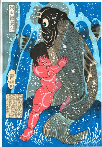 Véritable estampe japonaise - estampe,
