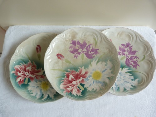 Assiettes barbotine - 3,