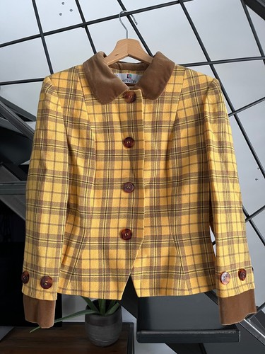Veste tailleur jaune - , et