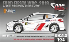 DECALS 1/24 FORD FIESTA WRC -