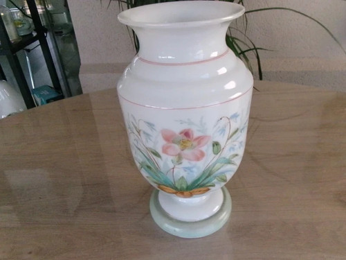 Vase vintage opaline - vase,