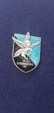 Insigne de poitrine commando de chasse GENDARMERIE, émail grand feu - Algérie