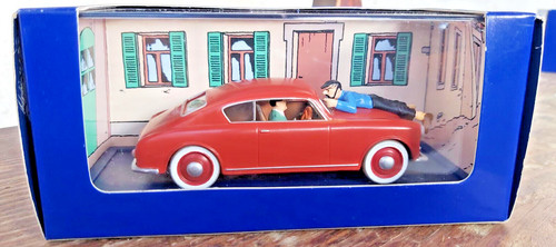 Tintin voiture la lancia - en,