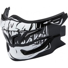 Masque Pour SCORPION EXO-COMBAT Crâne Noir Blanc 99-934-012