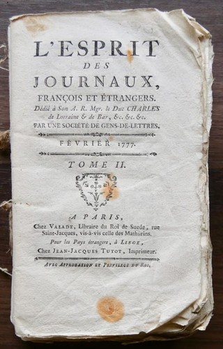 Esprit des journaux - des,