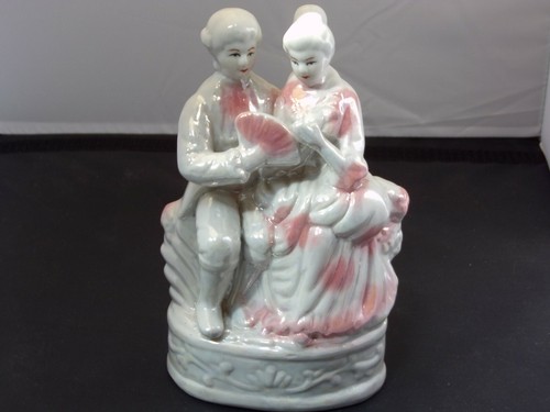 Bibelot porcelaine couple - bibelot,