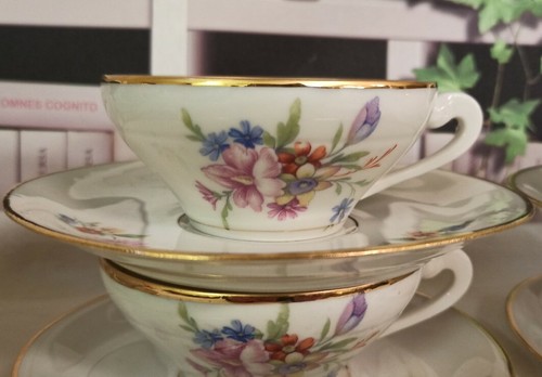 Tasses porcelaine limoges - porcelaine,