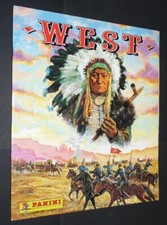 ALBUM PANINI WEST 1993 INCOMPLET INDIENS LITTLE BIG HORN APACHES CONQUETE OUEST