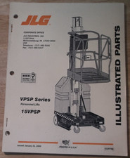 JLG 15VPSP MANUEL DE PIÈCES DE LIFT PERSONNEL CATALOGUE 3120798