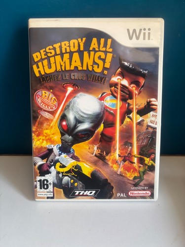 Jeu wii destroy all humans - all,