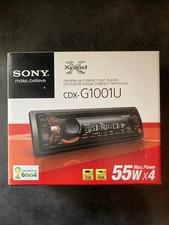 Sony CDX-G1001U. Auto-radio. Compact Disc. MP3. USB. Walkman. 55Wx4