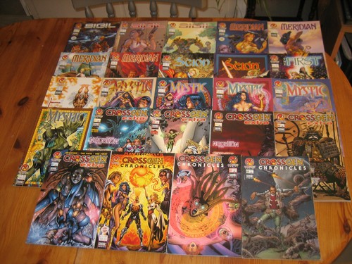 Lot comics crossgen sigil - 24,