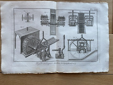 Gravure sur cuivre originale