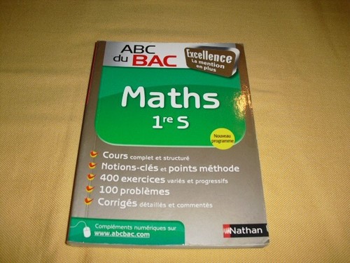 Abc bac maths 1re - du, (nathan