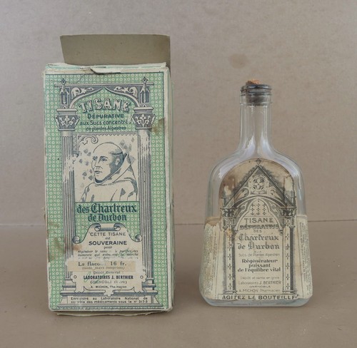 Ancien flacon pharmacie - ancien,