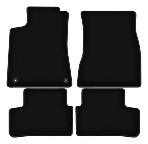 Tapis sol velours noir - tapis,