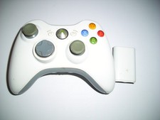 Manette sans fil Microsoft Xbox360 Xbox 360 officielle blanche