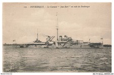 ARUP2-0100-BATEAU - DUNKERQUE - Le cuirassé Jean-Bart en rade de Dunkerque