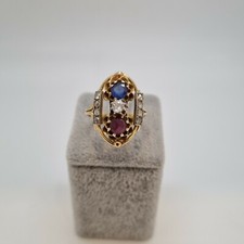 Bague or jaune 18 carats