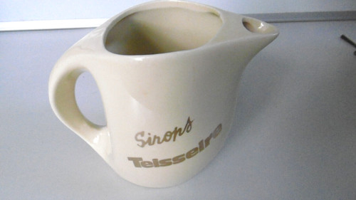 Ancien pichet sirop teisseire - ancien,