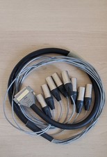 Multicâble Sommer Cable Mistral MCF08 – 1,65 m – Sub-D 25 Gold ↔ 8 XLR Neutrik