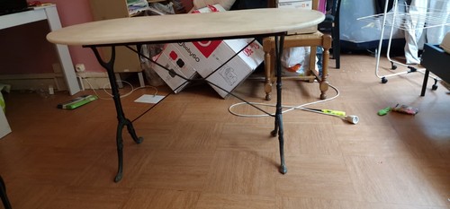 Table marbre grise blanche - table,
