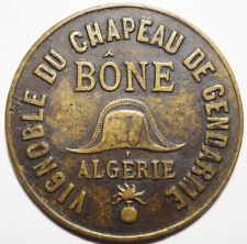 ALGERIE-BÔNE : RARE 10 CENTIMES VIGNOBLE DU CHAPEAU DE GENDARME