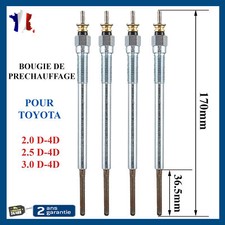 4 Bougie de préchauffage pour