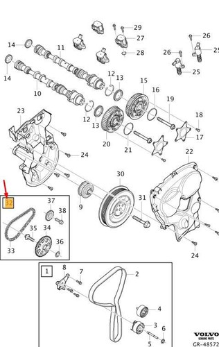 Kit chaîne volvo s60 - s60, s90