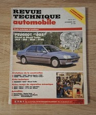 Revue technique RTA - Peugeot