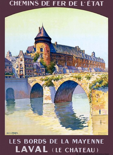 Affiche chemin fer etat - de,