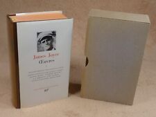 LA PLEIADE :  JAMES JOYCE -