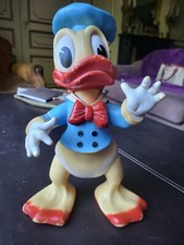 Jouet ancien - Grand Donald Disney 1962 - Haut 32 cm 