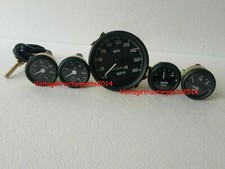 Kit Smiths Replica 52 mm - Température + huile + carburant + jauge d'ampli + ...