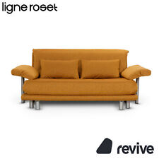 Ligne Roset Multy Canapé Trois Places Jaune Avec Accoudoirs Canapé Lit