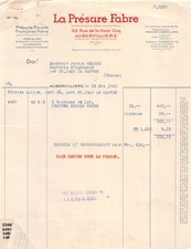 1941 PRESURE LIQUIDE LA