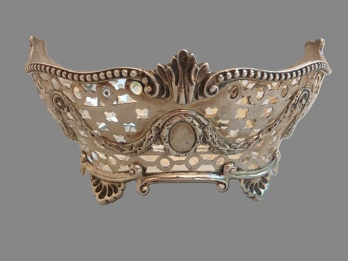 Corbeille tostes argent - corbeille, à