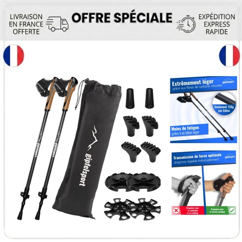 Bâtons marche nordique