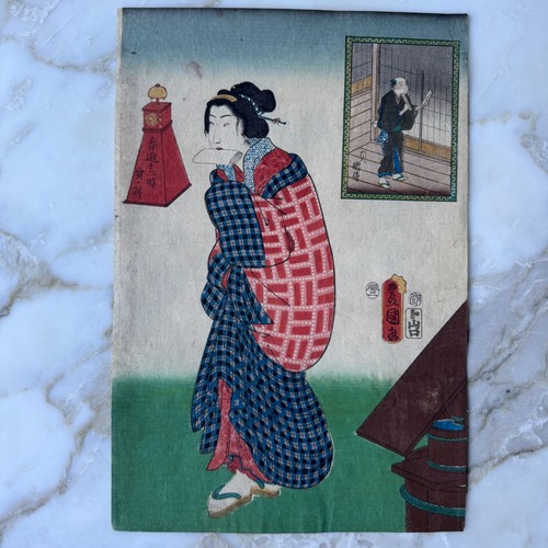 Estampe japonaise ancienne