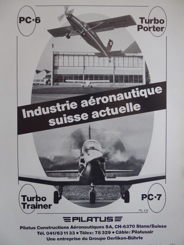 1980 pub pilatus 7 - pub,