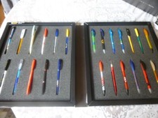 Boite présentoir double 24 stylos publicitaires BIC collection 2007 et plus